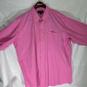 Men’s long sleeve dress shirt Colours, designed by Alexander Julian. Size 3XLT
